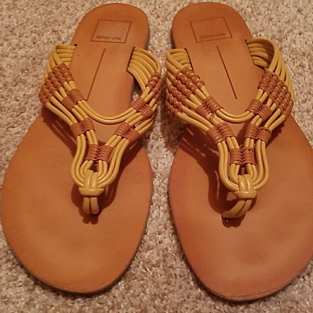 Dolce Vita flip flops.  Like new.